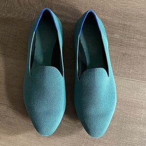 Rothy’s Almond Loafer Teal Size 6.5
